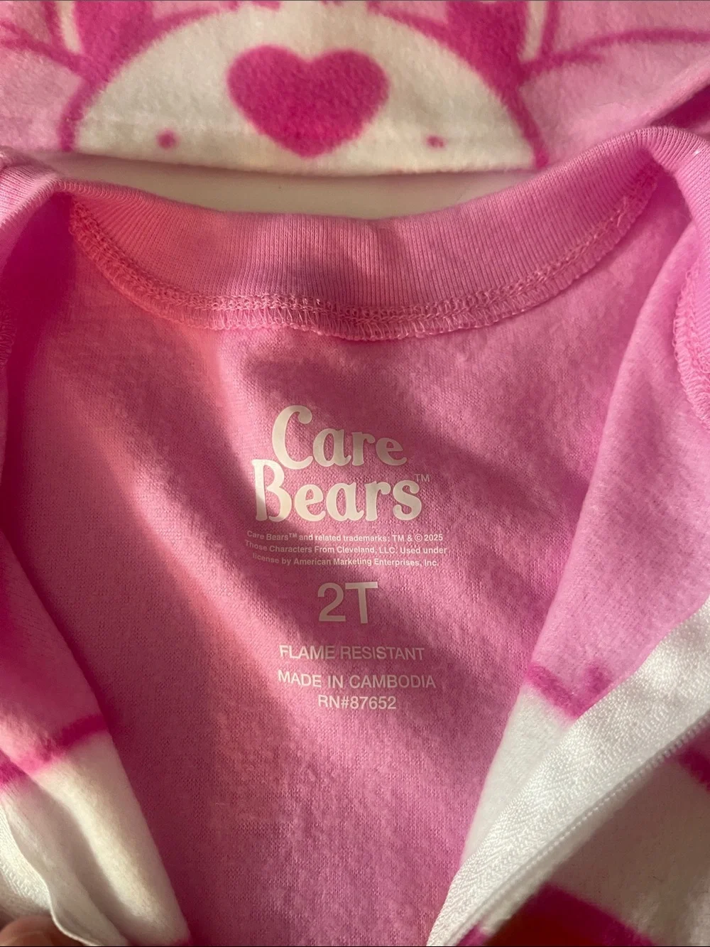 Care Bears soft pink